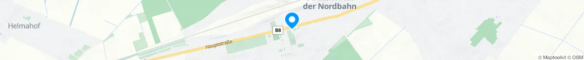 Kartendarstellung des Standorts für Apotheke Strasshof in 2231 Strasshof